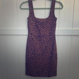 Leopard pinup dress